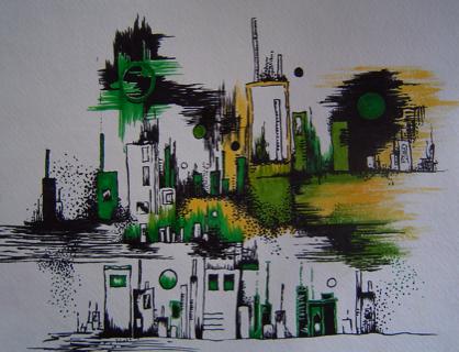 Untitled, markers, 2007